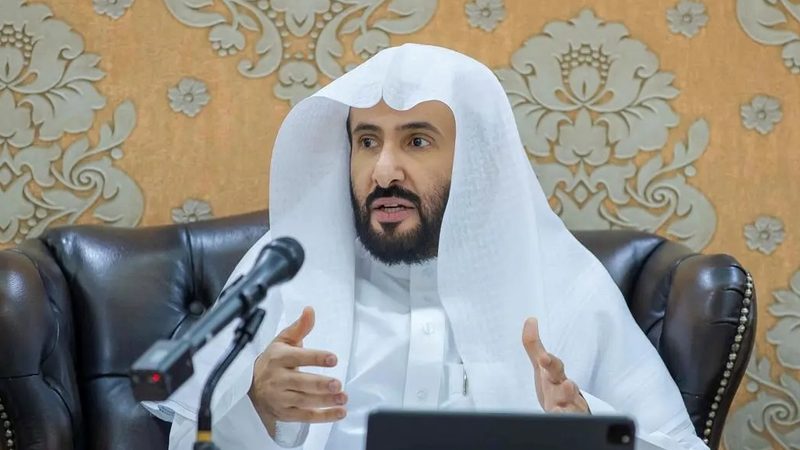 Saudi justice minister Walid Al-Samaani. The new court is intended to strengthen justice system reforms