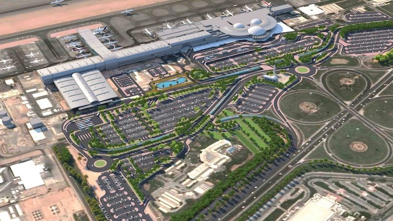 Spanning an area of 190,000 sq m, the Sharjah terminal expansion project is part of a AED2.4 billion airport upgrade