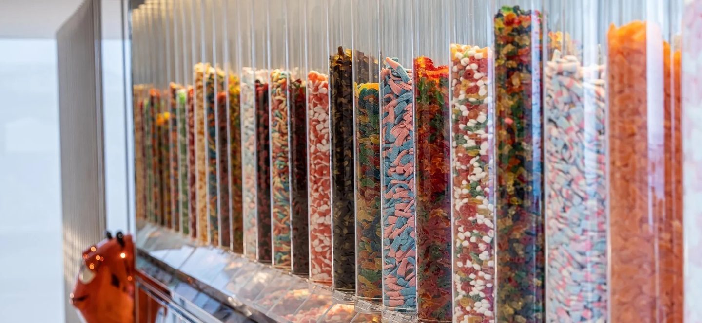 Food, Sweets, Candy Pick and mix: in the homes of the super-wealthy, anything goes, from boxing rings to 'candy walls'