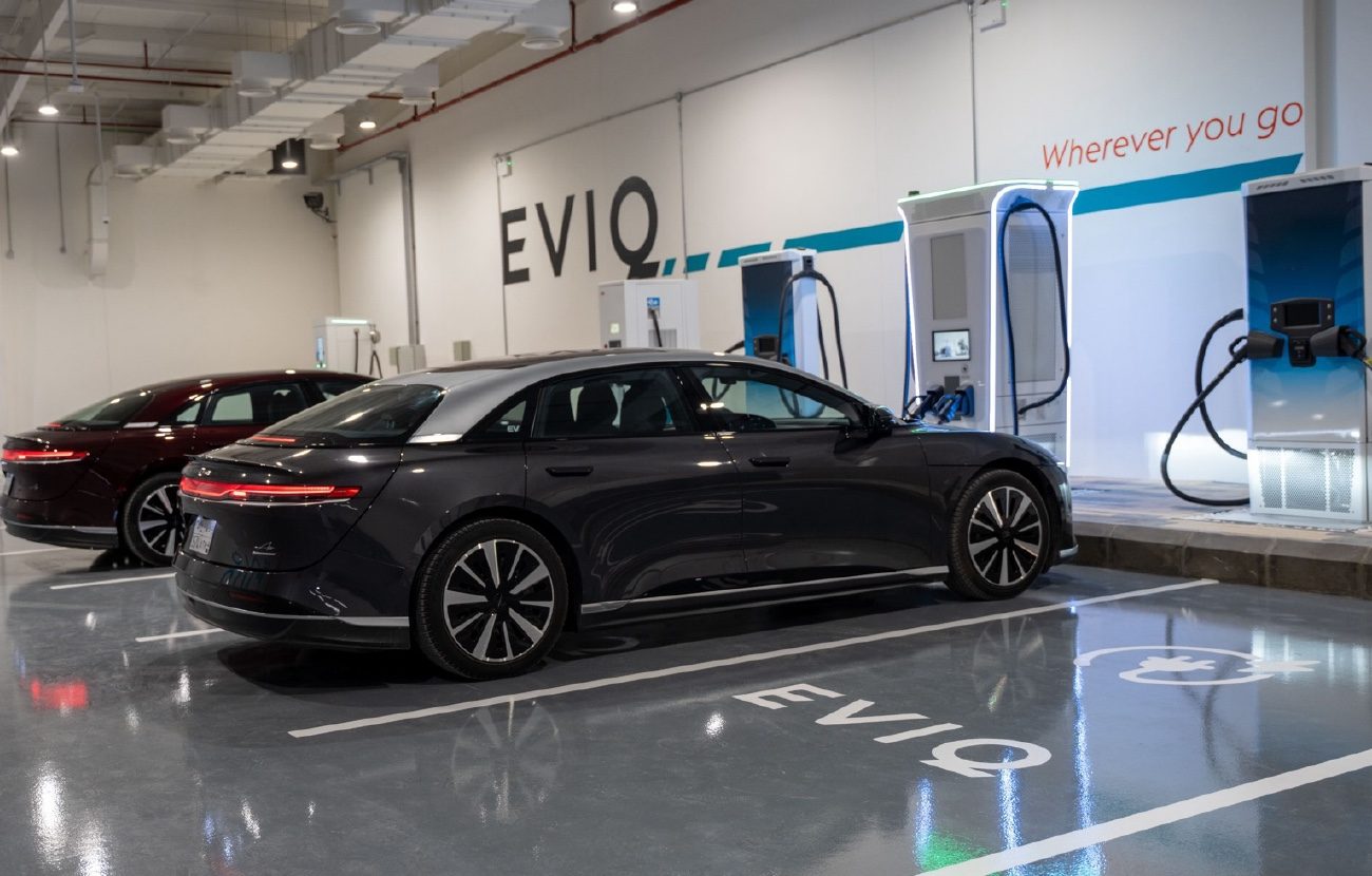 Car, Transportation, Vehicle The Electric Vehicle Infrastructure Company launched a research and development facility in Riyadh at the end of 2023