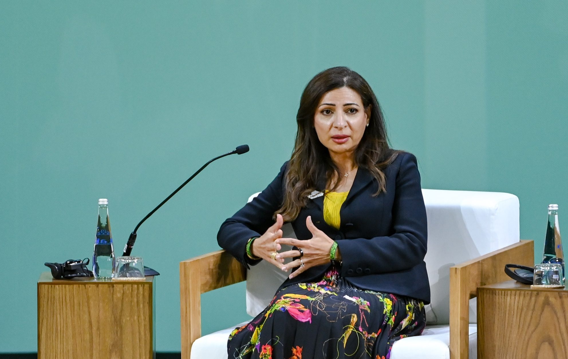 Hana Al Rostamani, CEO of First Abu Dhabi, pointed to the 'dynamism' of its international operations