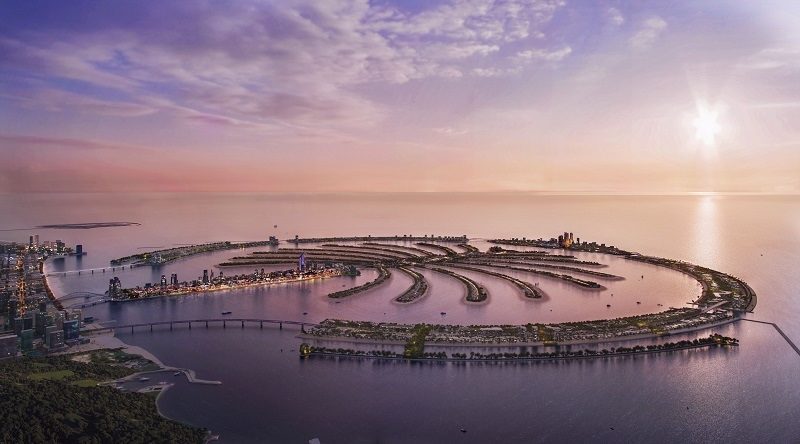 Dubai's Palm Jebel Ali will eventually be home to 35,000 families