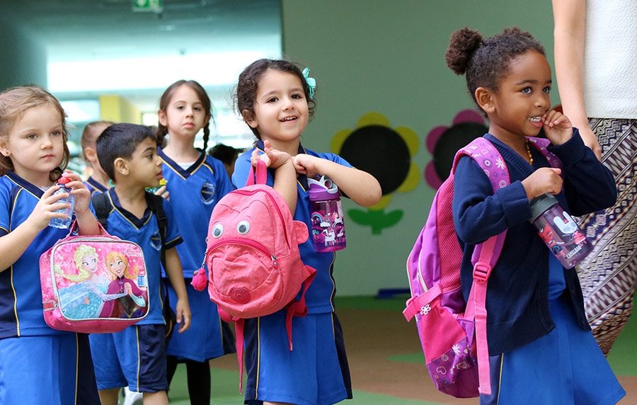 Accessories, Bag, Handbag Private schools in Dubai compete to offer excellent facilities: pupils Arcadia School have access to climbing walls and swimming pools