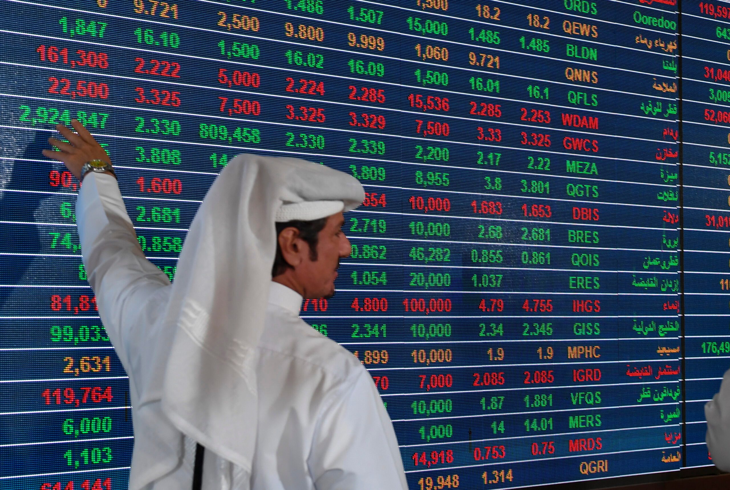 Foreign stocks Gulf sell-off