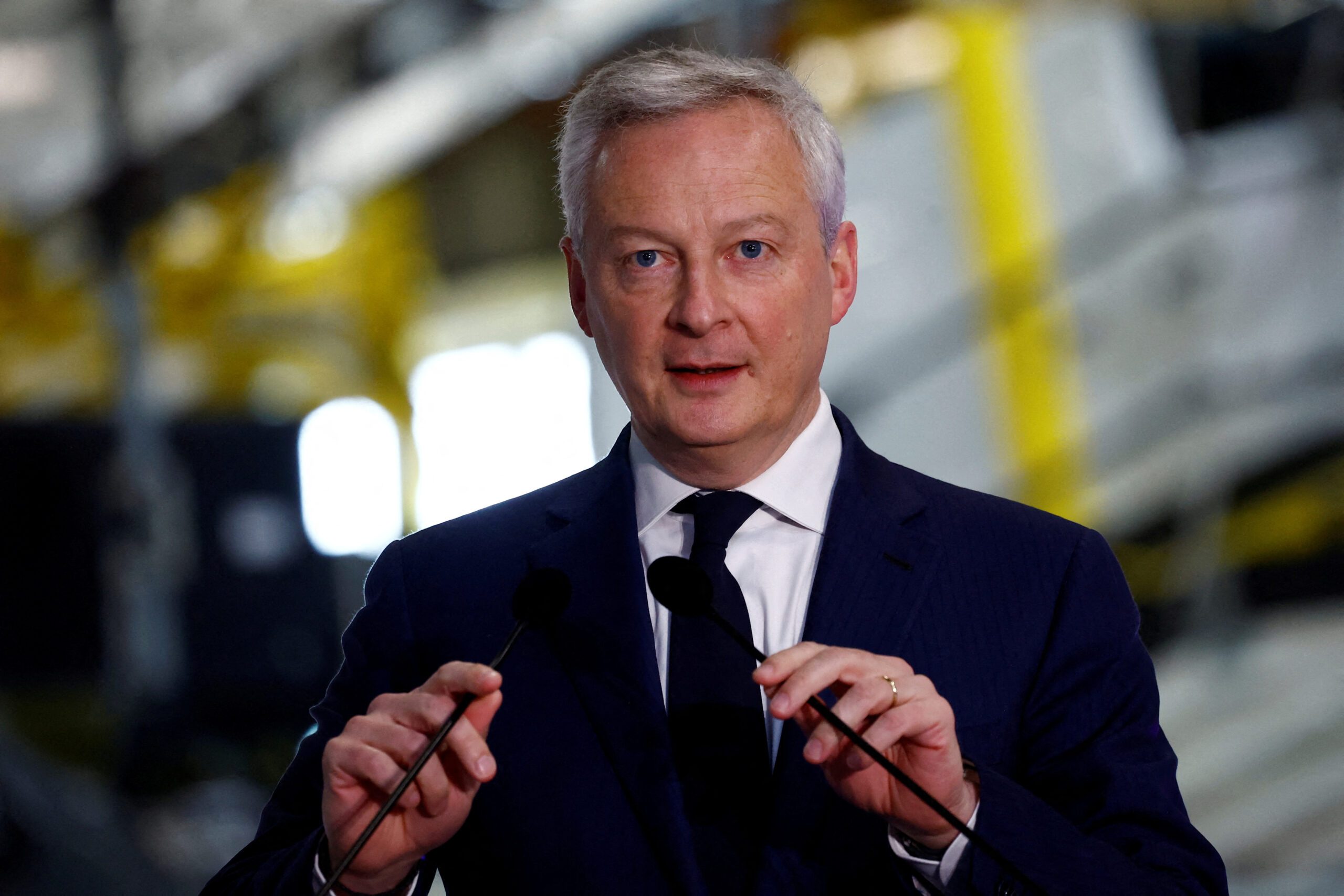 Bruno Le Maire said France was also ready to help the UAE develop its own nuclear power plants