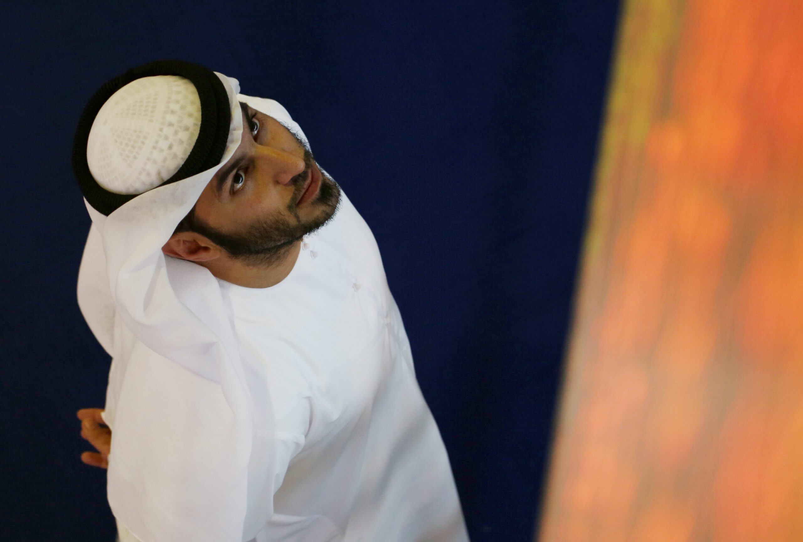 An investor at the Dubai International Financial Market. The share prices of four of the 20 Gulf companies that listed since early 2023 have at least doubled