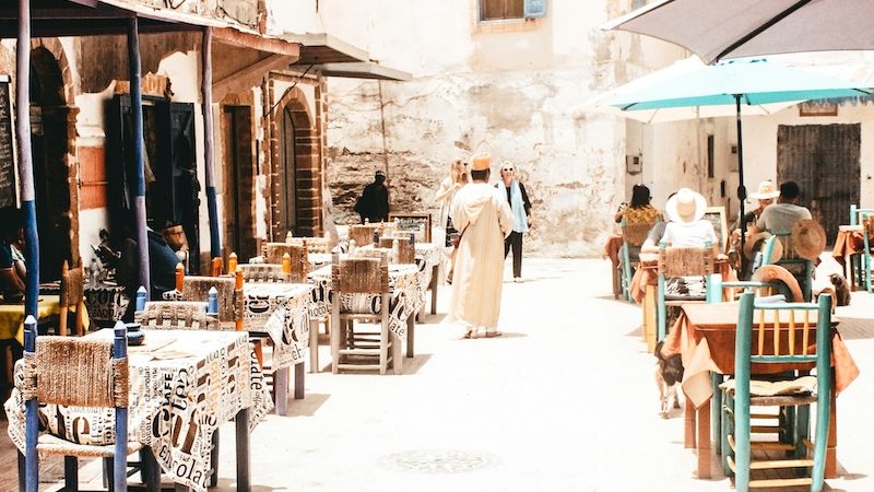 Tourists in Essaouira, Morocco. AfDB's strategy aims to strengthen Morocco’s economic competitiveness