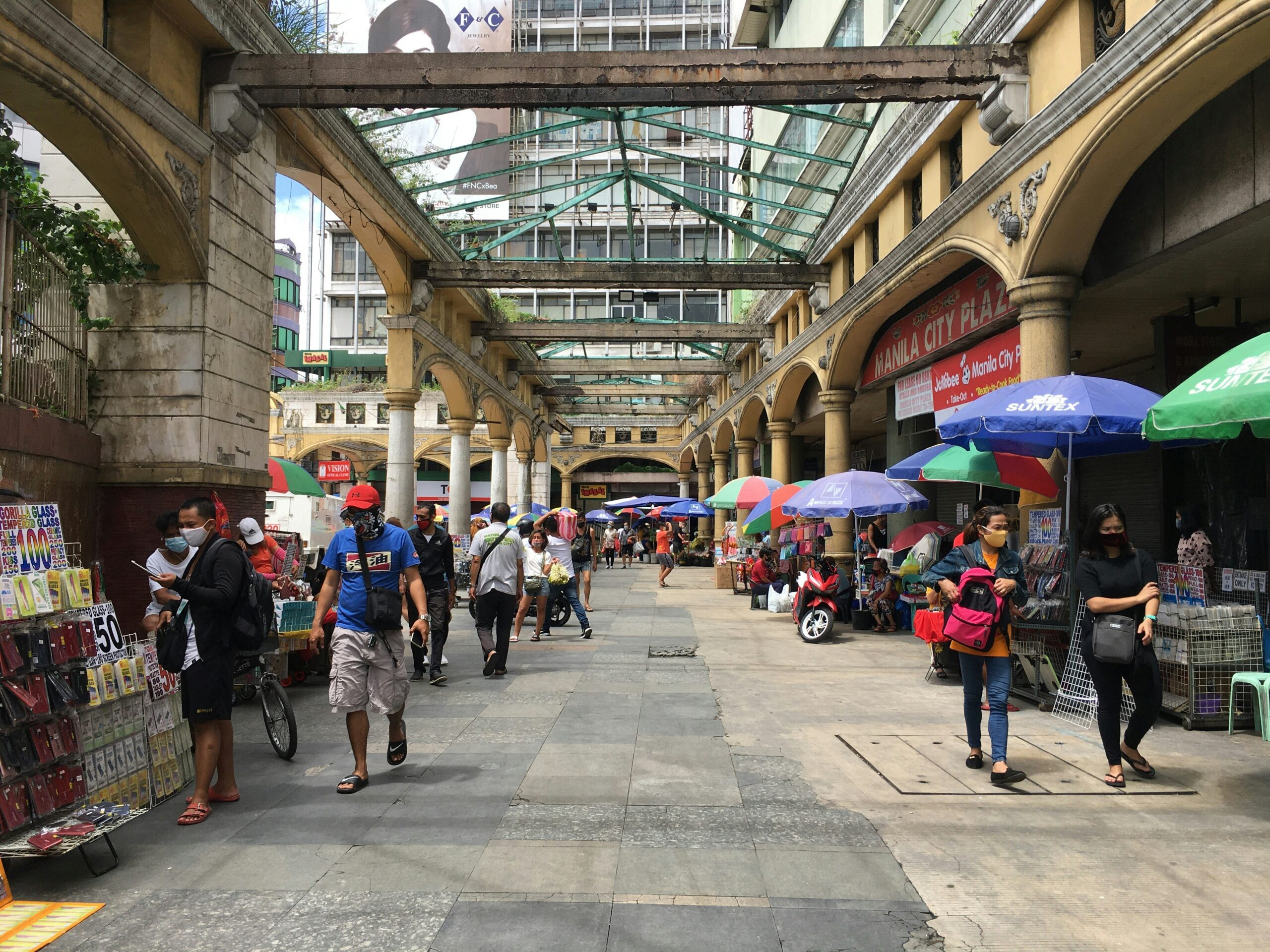 Shoppers in the Philippines' capital, Manila. UAE trade with the country was worth $2 billion in 2023