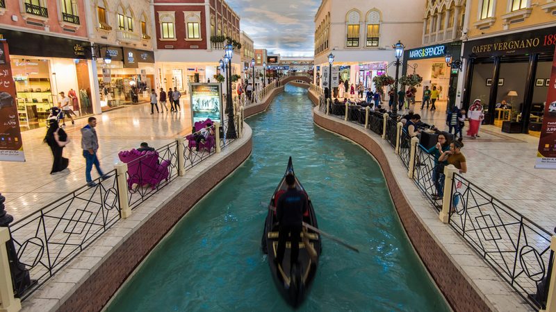 The Villaggio Mall in Doha. Qatar's prime malls are succeeding but others are experiencing growing vacancy rates