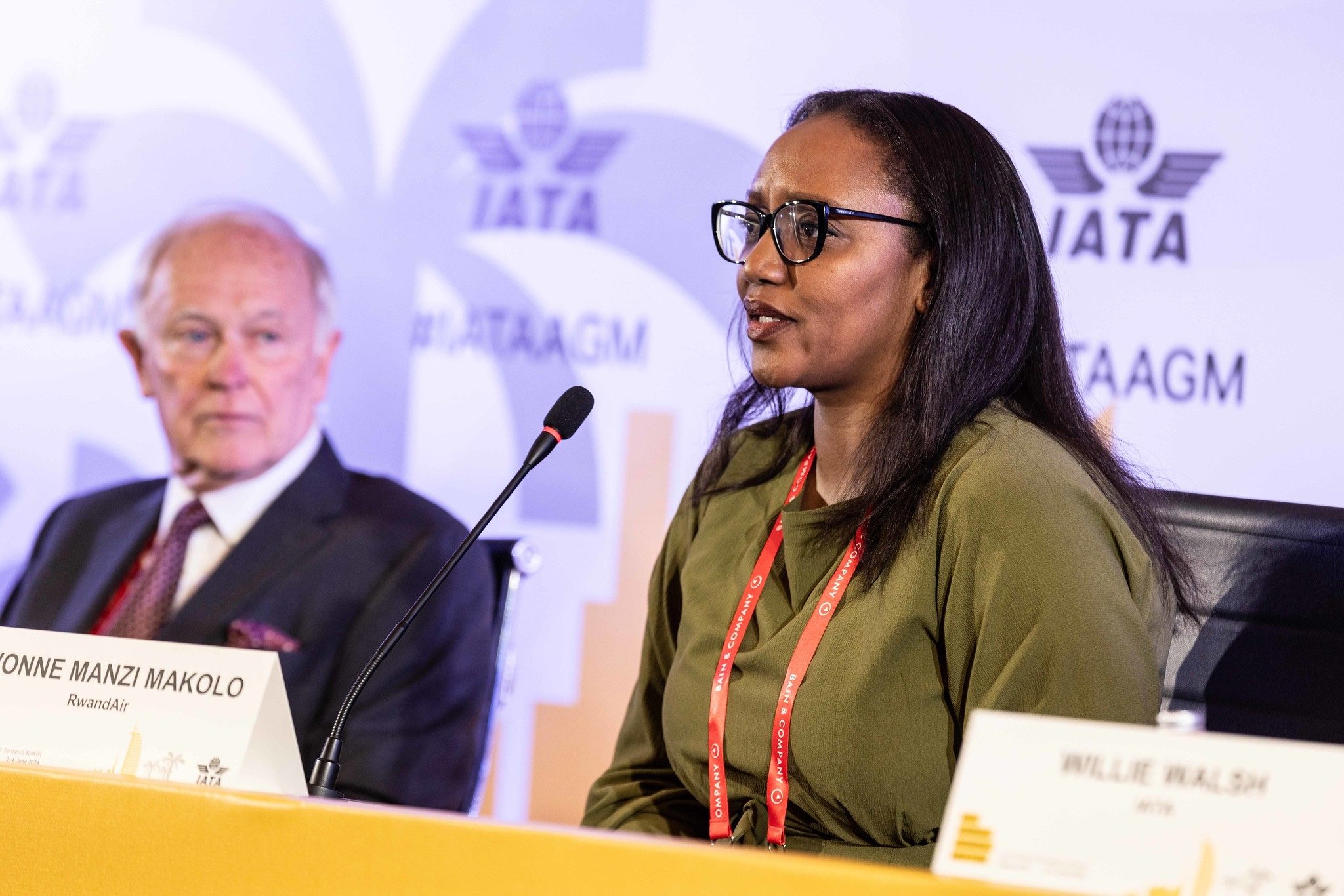 Crowd, Person, Adult Yvonne Manzi Makolo, CEO of RwandAir, said that in Africa fuel made up to close to 40 percent of aviation costs in 2023
