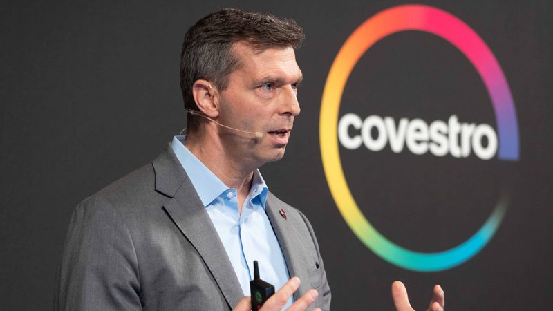 Covestro CEO Dr Markus Steilemann. The company has rejected two previous offers from Adnoc