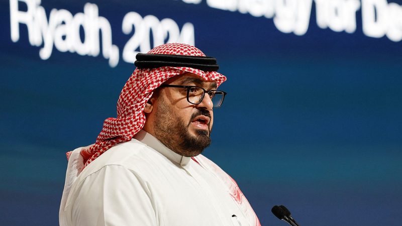 Saudi Arabia's minister of economy and planning Faisal Alibrahim