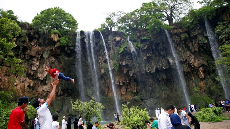 Beauty spots such as the waterfalls at Ayn Athum and cooler weather sets southern Salalah apart