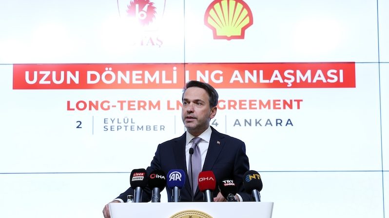 The Botas-Shell LNG deal provides additional regional and global trade opportunities said Turkish energy minister Alparslan Bayraktar