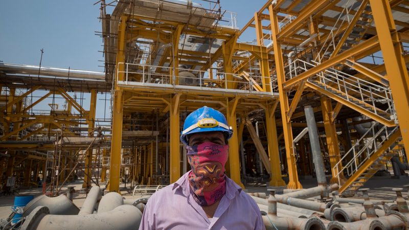 The Middle East added 16 billion cubic metres of gas last year from projects such as the South Pars field in Assalooyeh, Iran