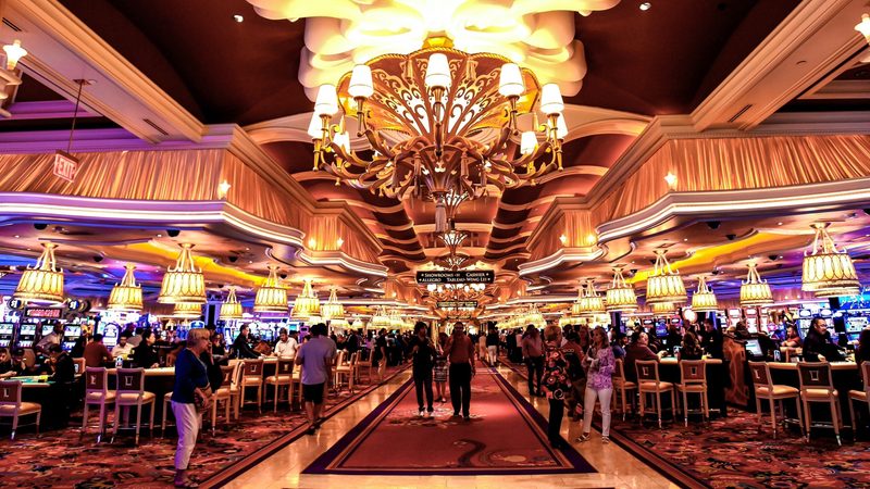 The casino floor of Wynn Las Vegas. The company's resort in the UAE is due to open in 2027