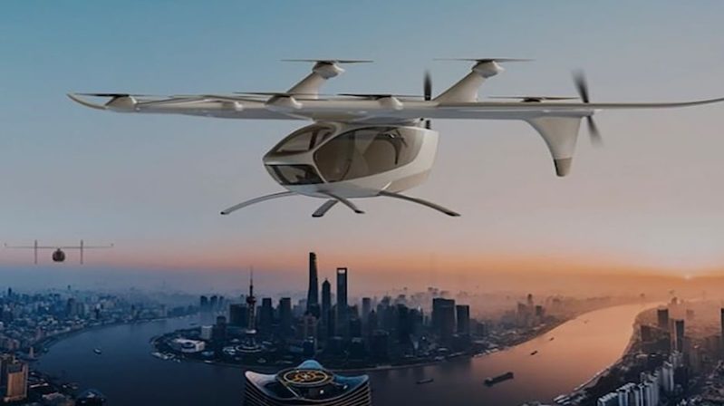 Dubai's air taxis will operate from four 'vertiports', carrying a pilot and four passengers at 320km per hour