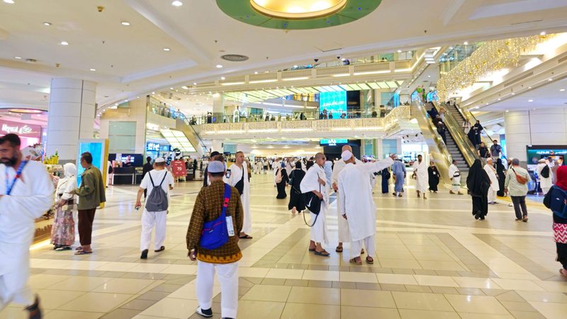 A shopping mall in Mecca, Saudi Arabia. The Gulf is behind the US and Europe when it comes to rolling out retail technology, says one expert