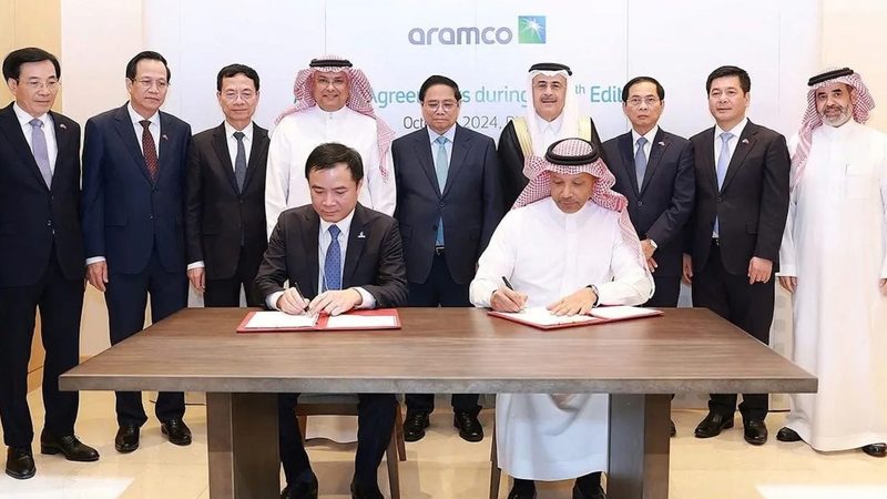 Vietnam Aramco signing ceremony