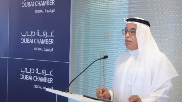 Ahmad Bin Byat, vice chairman of Dubai Chamber of Digital Economy. The companies that survive are 'the smart ones', he said