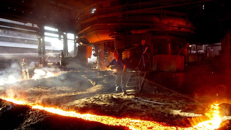 Steel workers in Karabuk, Turkey. The Turkish Steel Producers’ Association has welcomed the tariffs