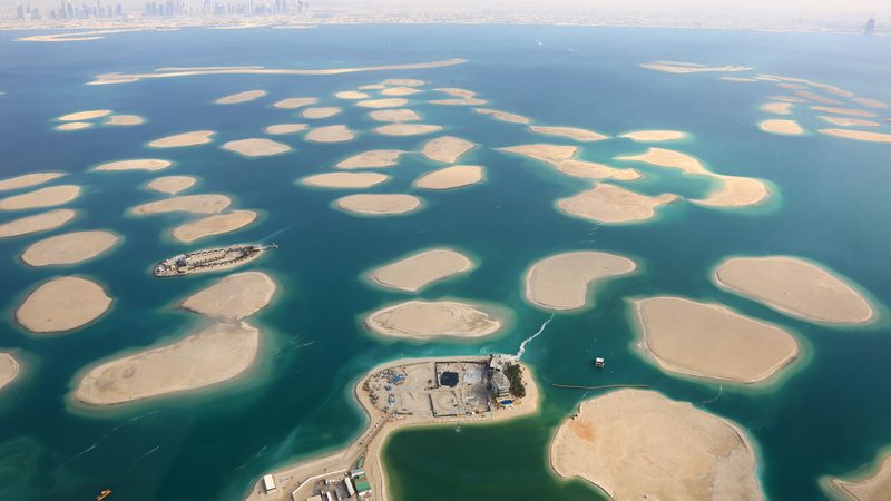 Most of the 300 manmade World islands remain undeveloped and only three projects have come to fruition