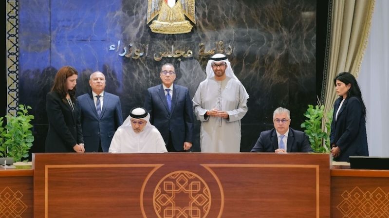 People, Person, Adult The agreement between AD Ports and SC Zone in Egypt will enable strategic infrastructure projects in the Mediterranean Sea region