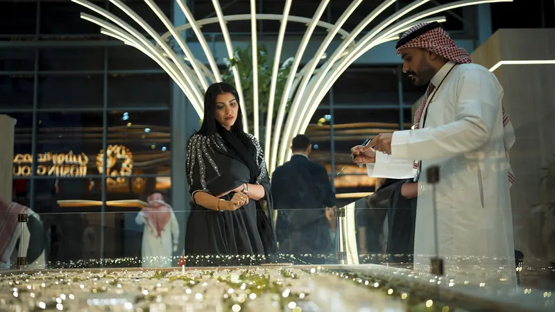 Saudi immersive cities: Visitors at the Cityscape Global exhibition in Riyadh