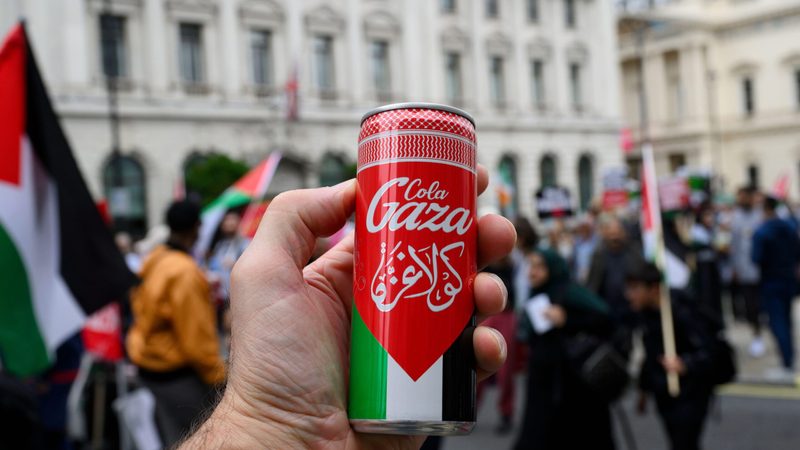 Demand for Gaza Cola has been 'crazy', the maker says, with its first batch of 300,000 cans sold out in less than three weeks