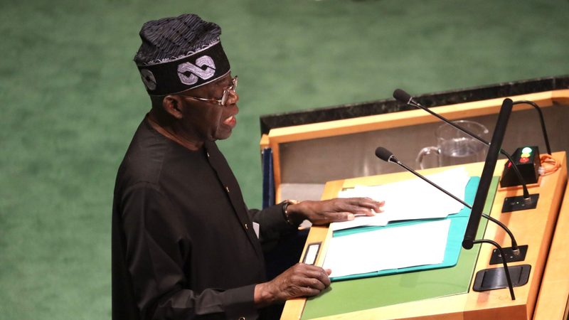 September 19, 2023, New York City, New York: (NEW) President of Nigeria, Bola Ahmed Tinubu, Speaks at UN 78th GA in New York.