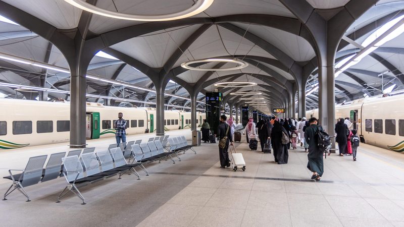 Medina Station, Saudi Arabia: Saleh Al Jasser, minister of transport announced the launch of the Asasat Programme, to increase Saudi participation in the rail sector