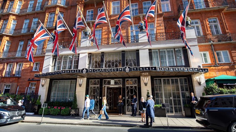 Claridge's Hotel. Maybourne also owns the Berkeley, the Connaught and the Emory in London