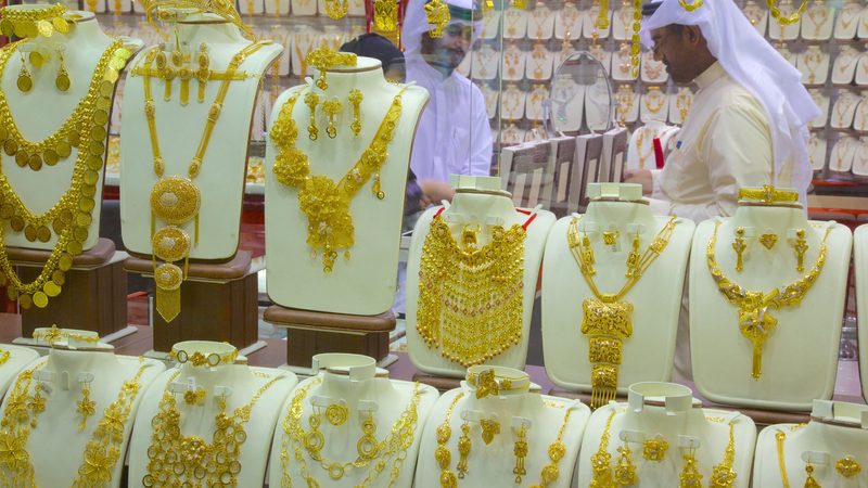 Gold Souk, Abu Dhabi, United Arab Emirates, Middle East