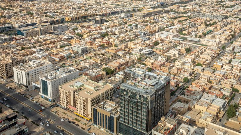 A Riyadh residential district. Saudi Arabia is targeting a 70% rate of homeownership by the end of the decade