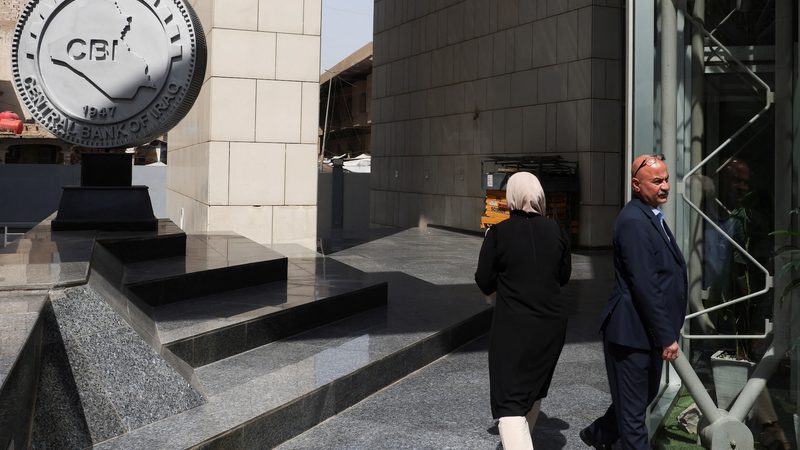 Clothing, Coat, Person The Central Bank of Iraq said that it will an existing ceiling of 500 million Iraqi dinars to 100 million dinars above which property transactions must be disclosed to the authorities money laundering