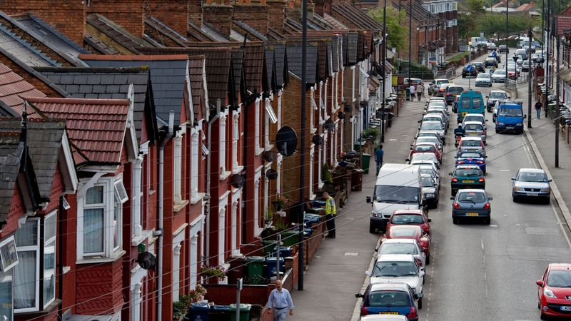 London property street in Harrow