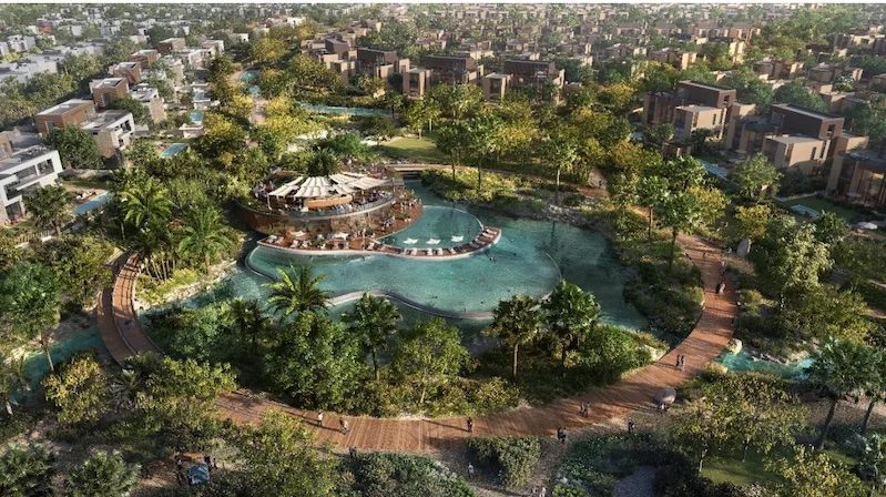 The Haven residential community developed in Dubai by Aldar-Dubai Holding joint venture