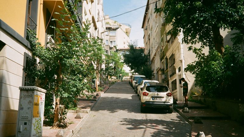 A residential street in Istanbul. Turkish house sales rose in December and the trend is expected to continue