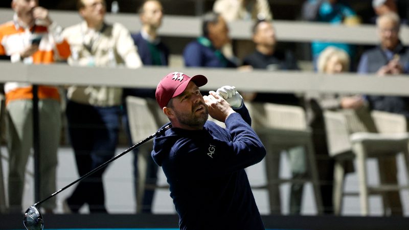 Marc Leishman at the LIV Golf Riyadh tournament – LIV Golf's losses increased in the year to April 2024