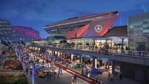 The Mercedes-AMG World of Performance will cover nine floors and include immersive attractions and exhibits focused on the car brand and its successful F1 team