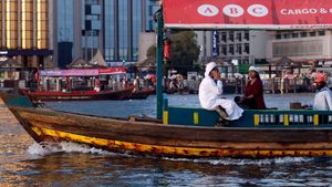 A water taxi on Dubai Creek. The number of Egyptian buyers of Dubai property increased by 61% in 2025