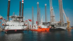 Ships at dock in Ras Laffan, Qatar. Iraq has sought more LNG from the country as supplies from Iran reduced