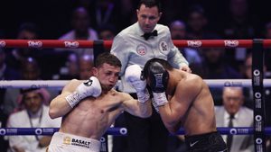 Vergil Ortiz Jr fights Israil Madrimov in a World Boxing Council bout at anb Arena in, Riyadh. The new Saudi-US plan hopes to reduce the amount of boxing organisations